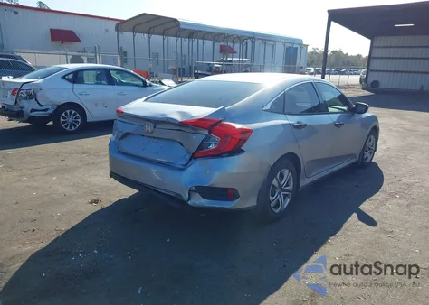 2017 Honda Civic Lx из США, поврежденный, VIN 19XFC2F54HE062777